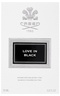 Creed Love in Black