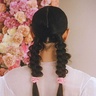 Slip Pure Silk Skinny Scrunchies rose